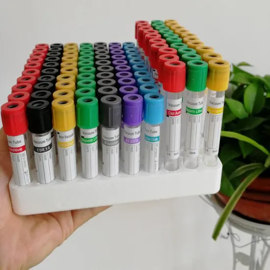 Tubes de prélèvements